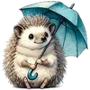 ⭐ Эмодзи «Ёжик» для Telegram