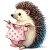 ⭐ Эмодзи «Ёжик» для Telegram
