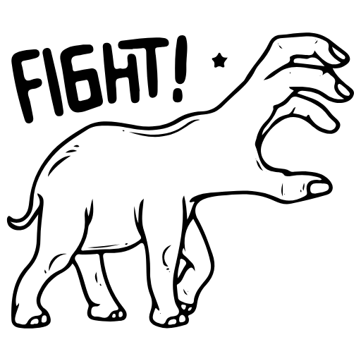 🐘 Эмодзи «random adaptive» для Telegram