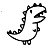🦖 Эмодзи «random adaptive» для Telegram