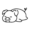 🐷 Эмодзи «random adaptive» для Telegram