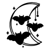 🌙 Эмодзи «adaptive random 4» для Telegram
