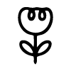 🌹 Эмодзи «#adaptive #font #random» для Telegram