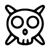 ☠️ Эмодзи «#adaptive #font #random» для Telegram