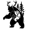 🐻 Эмодзи «#adaptive #random» для Telegram