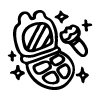 🖤 Эмодзи «Adaptive Random 7» для Telegram