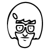 🖤 Эмодзи «Adaptive Random 7» для Telegram