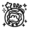 🖤 Эмодзи «Adaptive Random 7» для Telegram