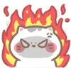 Стикерпак random cats для Telegram