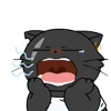 😭 Эмодзи «random cats» для Telegram
