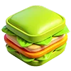 🥪 Эмодзи «♾ Набор эмоджи с 3D рандомчиком» для Telegram