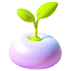 🌱 Эмодзи «♾ Набор эмоджи с 3D рандомчиком» для Telegram