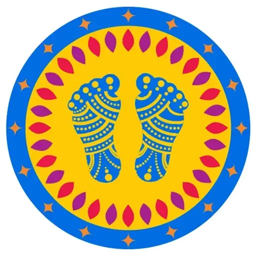 Стикерпак Rangoli (alpona) для Telegram — скачать