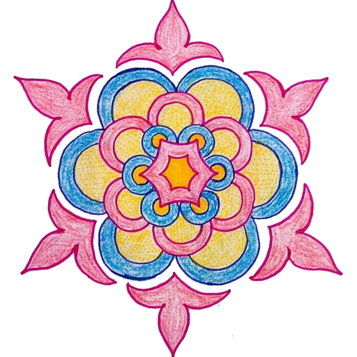 🎨 Стикер «Rangoli ਰੰਗੋਲੀ» для Telegram