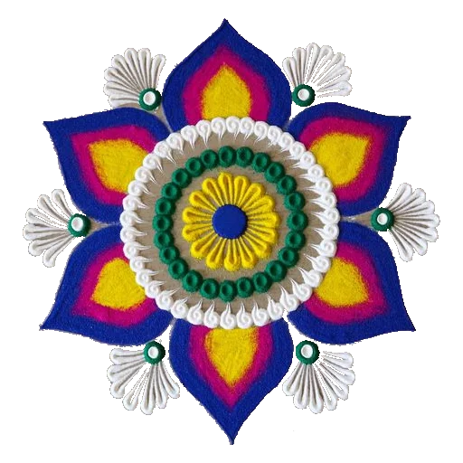 🎨 Стикер «Rangoli ਰੰਗੋਲੀ» для Telegram