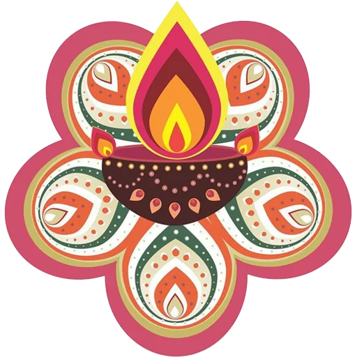 🎨 Стикер «Rangoli ਰੰਗੋਲੀ» для Telegram