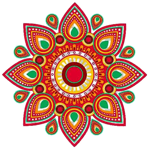 🎨 Стикер «Rangoli ਰੰਗੋਲੀ» для Telegram