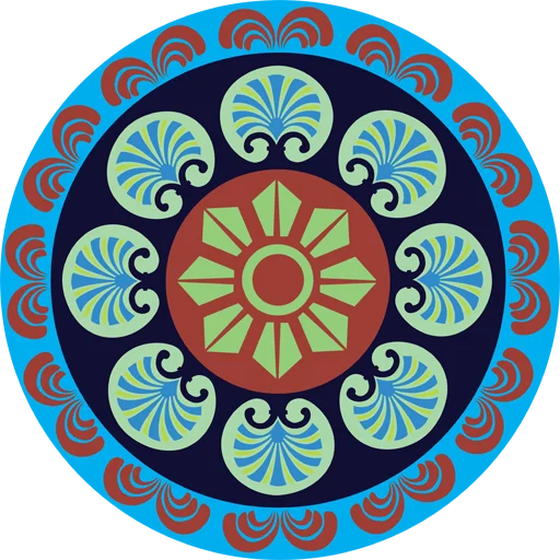 🎨 Стикер «Rangoli ਰੰਗੋਲੀ» для Telegram
