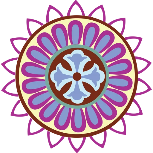 🎨 Стикер «Rangoli ਰੰਗੋਲੀ» для Telegram