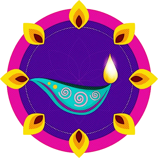 🎨 Стикер «Rangoli ਰੰਗੋਲੀ» для Telegram