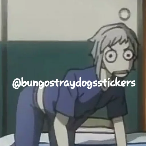 🔍 Стикер «Edogawa Ranpo» для Telegram