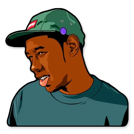 🥺 Стикер «Rap Music» для Telegram
