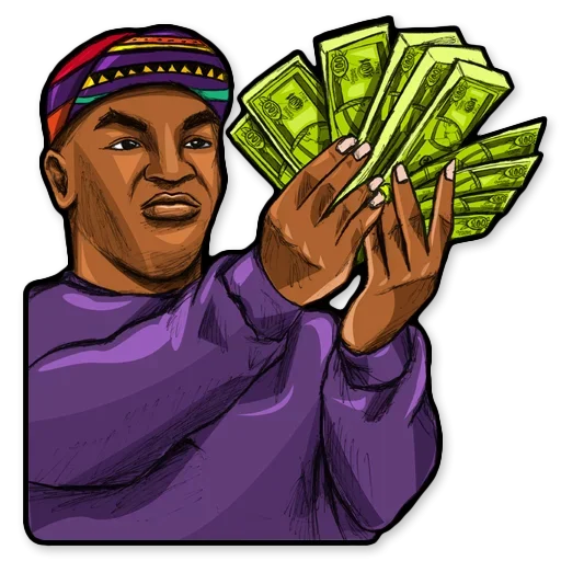 🥰 Стикер «Rap Music» для Telegram