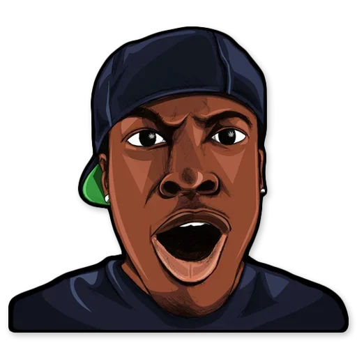 😳 Стикер «Rap Music» для Telegram