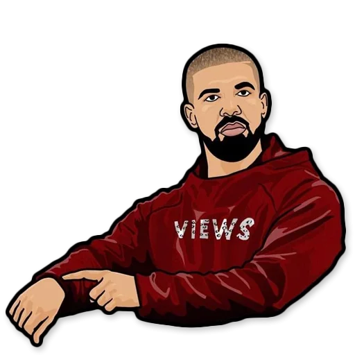 🥳 Стикер «Rap Music» для Telegram