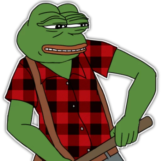 Стикерпак Rare Pepe Party для Telegram — скачать