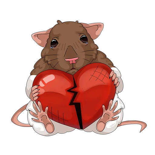 💔 Стикер «Крысы» для Telegram