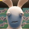 🫠 Эмодзи «Raving rabbids - Бешеные кролики» для Telegram