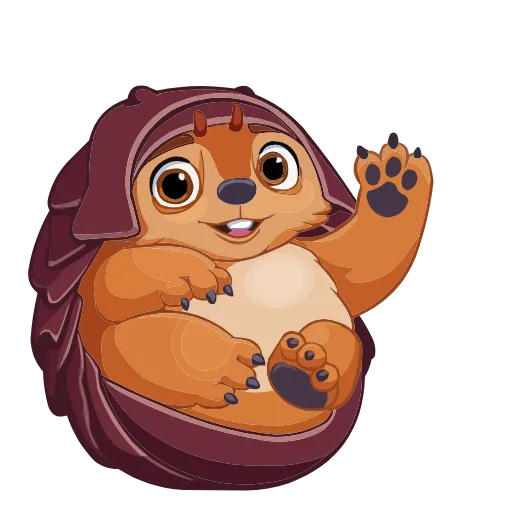 Стикерпак Райя и последний дракон для Telegram