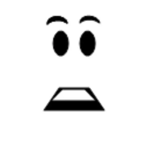 😟 Стикер «Roblox Faces» для Telegram