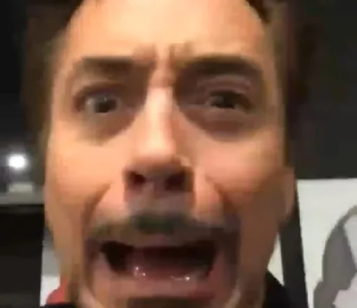 Стикерпак Robert Downey Jr. для Telegram — скачать