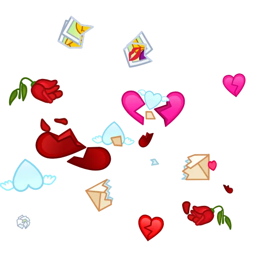 💔 Эмодзи «Reaction» для Telegram