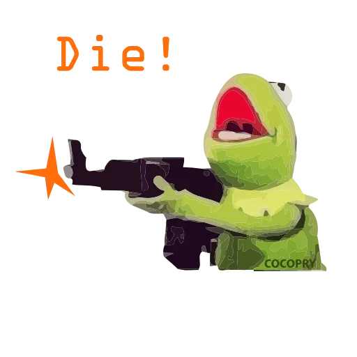 🔫 Стикер «Reactions» для Telegram