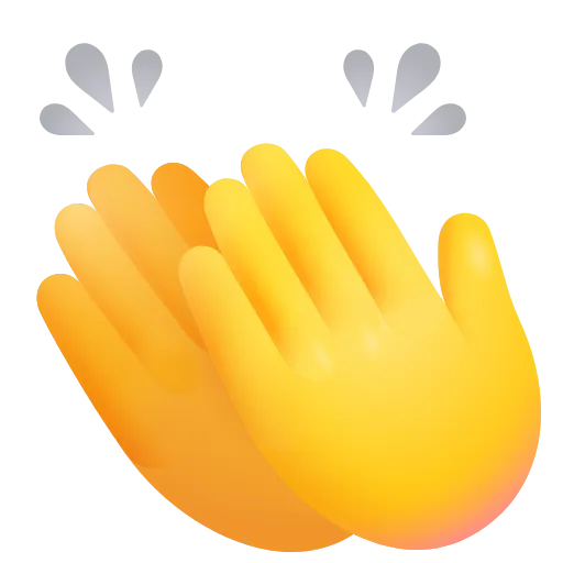 👏 Эмодзи «Реакции ВК» для Telegram