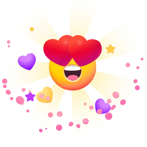 😍 Эмодзи «Реакции ВК» для Telegram