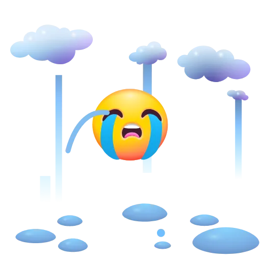😭 Эмодзи «Реакции ВК» для Telegram