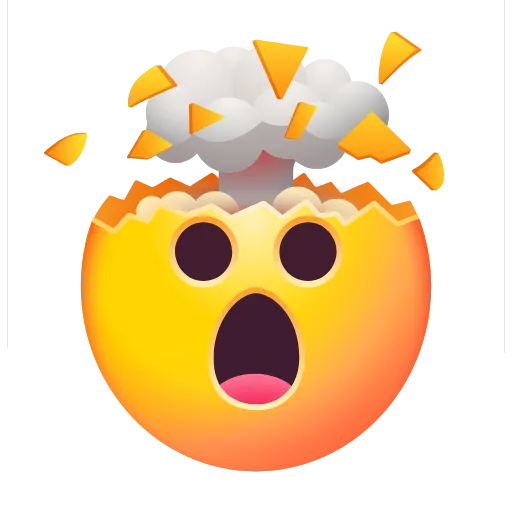 🤯 Эмодзи «Реакции Из Вк» для Telegram