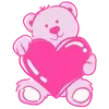 💗 Эмодзи «Pink icons» для Telegram