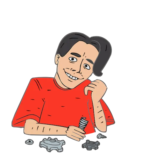 ⚙️ Эмодзи «Поговорим по-мужски? Без текста» для Telegram