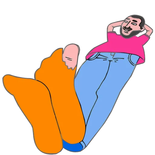 🧦 Эмодзи «Поговорим по-мужски? Без текста» для Telegram