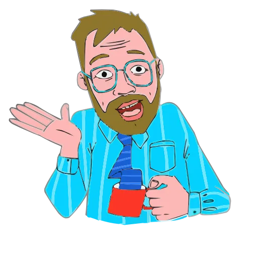 Стикерпак Поговорим по мужски Без текста для Telegram