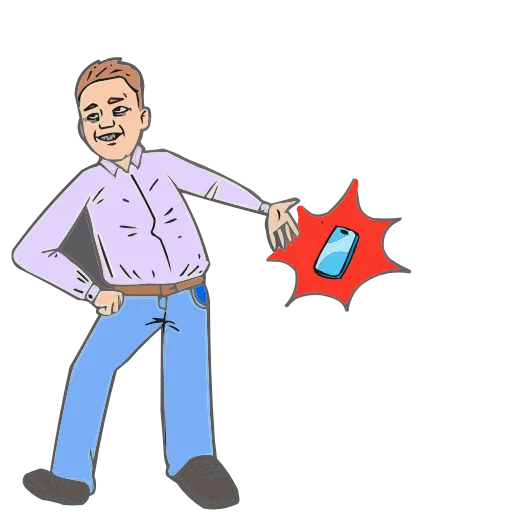 📱 Эмодзи «Поговорим по-мужски? Без текста» для Telegram