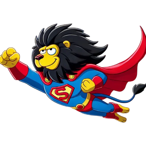🏃 Стикер «real lions app» для Telegram