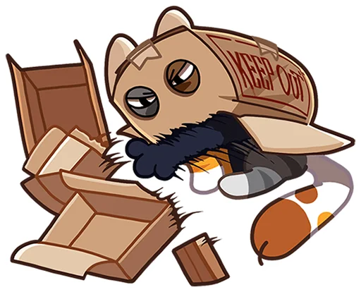 😝 Стикер «Ребус без текста -» для Telegram