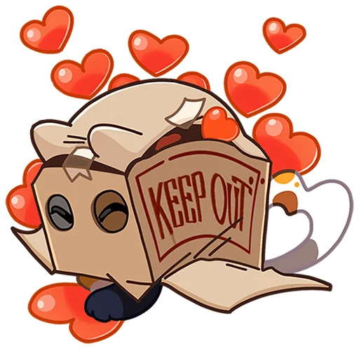 😍 Стикер «Ребус без текста -» для Telegram