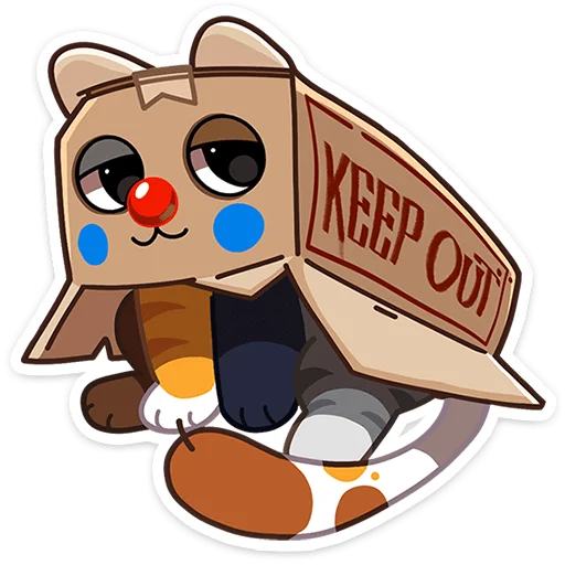 😴 Стикер «Ребус без текста -» для Telegram